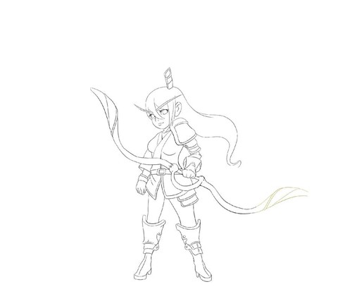 部落冲突怎么画弓箭手